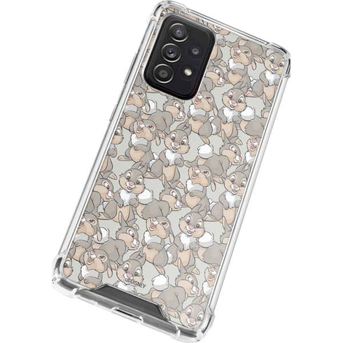 Disney Bambi Thumper Character Pattern Galaxy A72 5G Clear Case